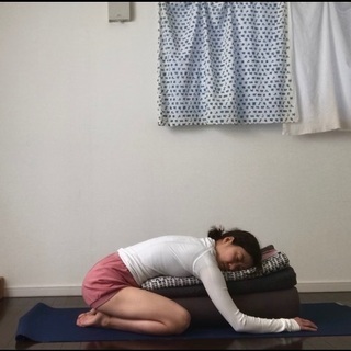 オンラインのプライベートヨガレッスン　の画像