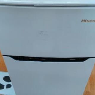【ジモティー割】2ドア冷蔵庫/18年製/HISENSE【ハードオ...