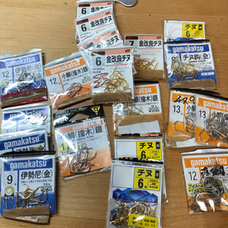 【釣り針】チヌ針、真鯛針　大量　残り3日！