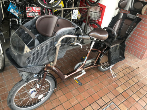 ★美品★20インチ　ブリジストン　アンジェリーノ　幼児2人同乗自転車