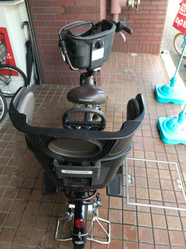 ★美品★20インチ　ブリジストン　アンジェリーノ　幼児2人同乗自転車　
