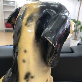 ※鼻割れあり✨犬の置物✨ダルメシアン✨番犬✨玄関にいかがでしょう？✨の画像