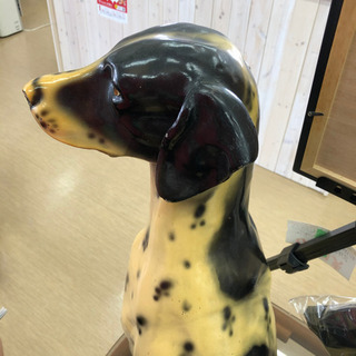 ※鼻割れあり✨犬の置物✨ダルメシアン✨番犬✨玄関にいかがでしょう？✨の画像