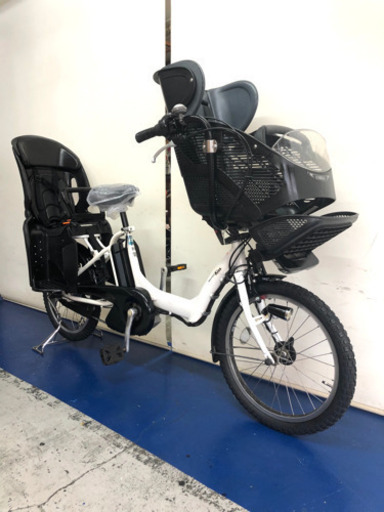 今だけ！新品バッテリー付き　2年保証 関東全域送料無料　保証付き　アンジェリーノ　パスキッスミニ　20インチ 3人乗り 8.9ah 電動自転車　電動アシスト