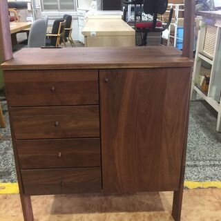 【愛品館市原店】マルヨシ民芸 シェルフキャビネット DEEPシリーズ 【管理IIF017563-104】の画像