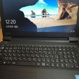 美品　Lenovo 2016年9月製造モデル　第6世代CPU搭載　DDR4メモリ4G CD/DVD/読み書き　大画面15.6インチ　USB3.0 HDMI出力　軽量薄型スリム　Wifi対応 　最新Windows10搭載