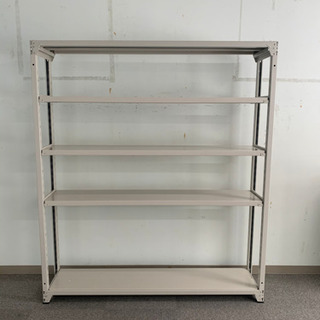 【引渡済】事務用品　スチール棚　5段の画像