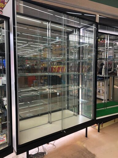 珍品✨ ガラス ショーケース  陳列 コレクションケース