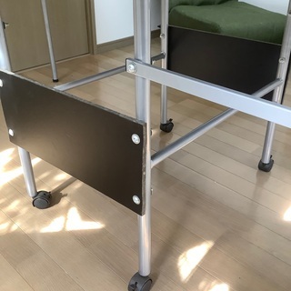 家庭用折りたたみ式キャスター付卓球台(中古): コロナ禍で役に立つと思います！の画像