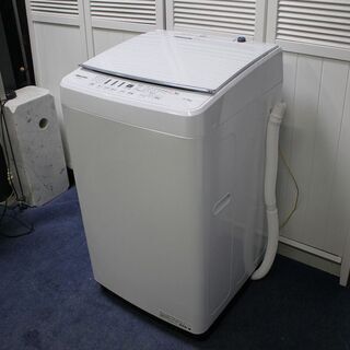 R2476) Hisense 中古 ハイセンス　全自動洗濯機　ガラストップ　洗濯容量5.5㎏　HW-G55B-W　20年 2020年製! 洗濯機 店頭取引大歓迎♪