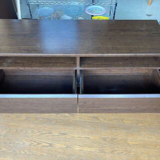 ダークブラウン　テレビ台　の画像