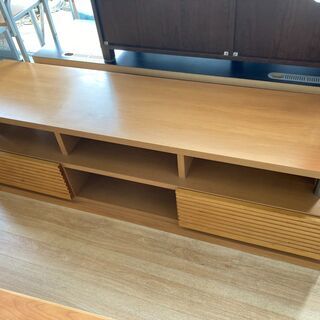 テレビ台　ナチュラル　引き出し有
