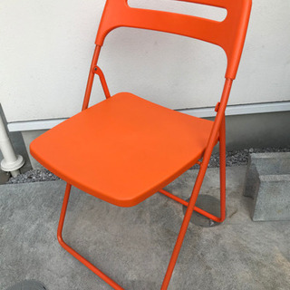 値下げしました　IKEA 折り畳みイス　早い方から！