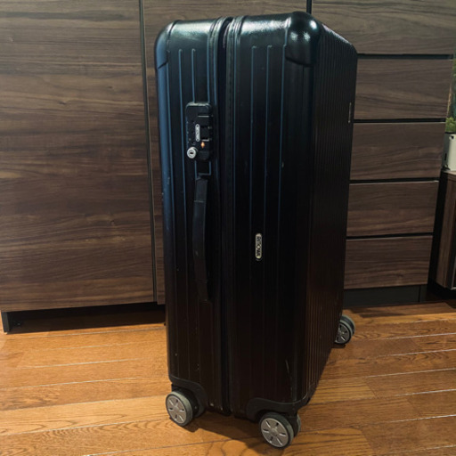 美品中古❗️RIMOWA ブラック 4輪 87L TSAロック 943v04