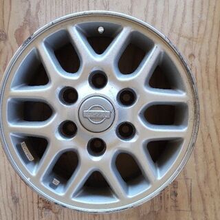 値下げしました！再塗装済み 日産 純正15インチ シルバー 多スポークホイール 値下げしました！再塗装済み 日産 純正15インチ シルバー 多スポーク