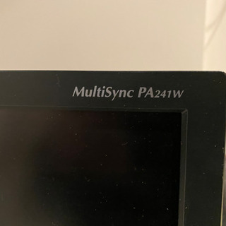 24インチモニター！NEC LCD-PA241W(BK) の画像