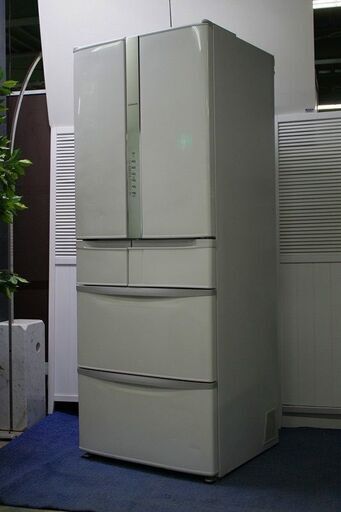 R1868) 日立 6ドア R-F48M2(W) 475L 自動製氷 2018年製! 冷蔵庫 店頭取引大歓迎♪