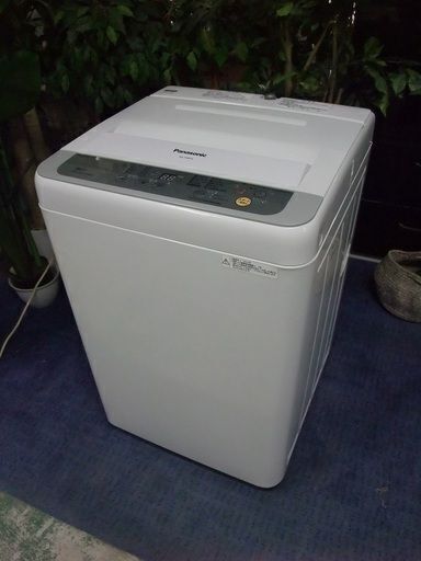 ■R1795) パナソニック 全自動洗濯機（洗濯容量5.0㎏）NA-F50B10 2017年製! 洗濯機 店頭取引大歓迎♪