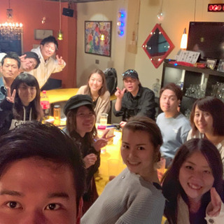3/21昼、食べ放題BARで交流会