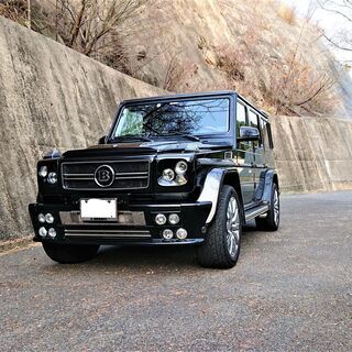 ベンツG500ゲレンデ・ブラバスB11仕様・フルカスタム車両・オーバーフェンダー大幅値下げ！の画像