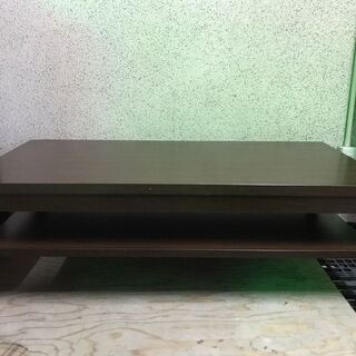 NITORI ニトリ 木製 ローテーブル 座卓 ちゃぶ台 ブラウ...