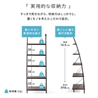 ディスプレイラック　壁面収納の画像