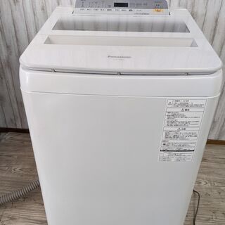 Panasonic パナソニック 全自動電気洗濯機 8.0kg 2018年製 NA-FA80H5 大容量 乾燥機能付き