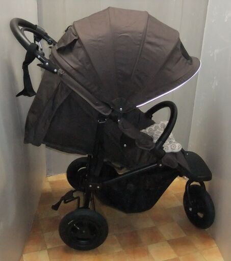 綺麗/エアバギーココ　ブレーキモデル/３カ月～３歳頃/ハンドル合皮/洗濯済み