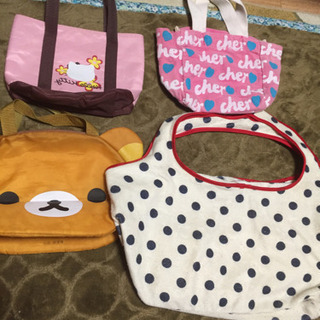 使ってたカバン4つ、状態よくないです