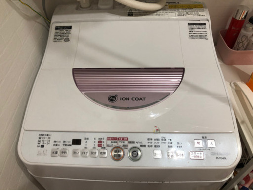 洗濯機譲ります！ES-TG60l
