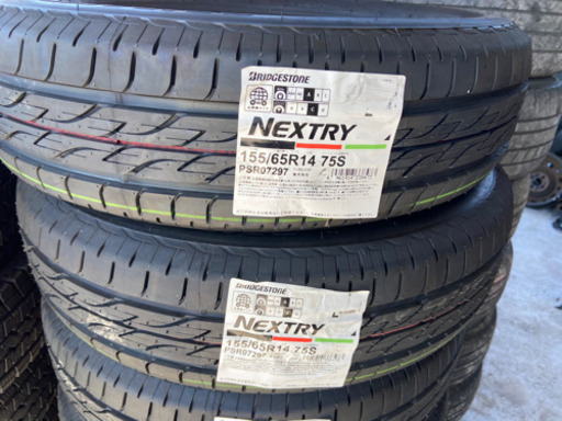 軽自動車用155/65/14 BRIDGESTONE タイヤ交換コミコミ