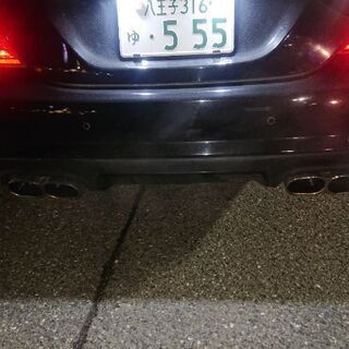 綺麗な黒のベンツ後期仕様 w221 Sクラス S550 ロング AMG仕様の画像
