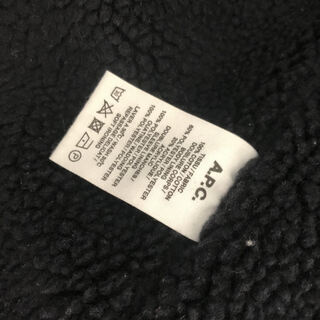 APC メンズ デニムジャケット 裏地ボア Sの画像