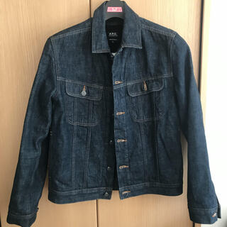 APC メンズ デニムジャケット 裏地ボア S
