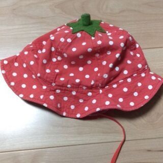 お値下げ！　いちごの帽子🍓