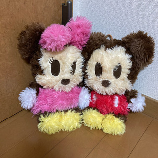 ミッキー＆ミニー　ぬいぐるみ