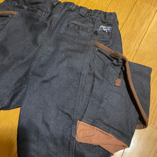 値下げ⭐︎試着のみ⭐︎マウンテンマニア　デニムパンツ　アウトドア・ガーデニング等の画像