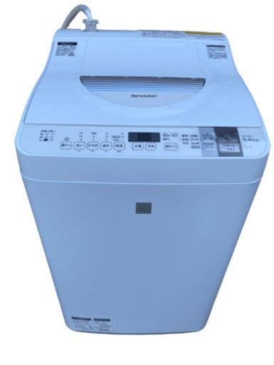 2016年製 シャープ 5．5kg/3.5kg洗濯乾燥機 keyword キーワードホワイト EST5E4KW(0317c)