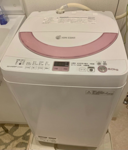 シャープSHARP 全自動洗濯機【ES-GE60N-P】