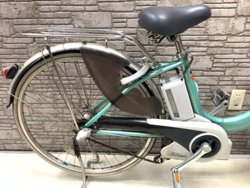 新生活応援SALE 東京23区配達無料　新基準 Panasonic パナソニック ビビライトU  6.6Ah リチウム 電動自転車☆中古☆パナ☆26インチ