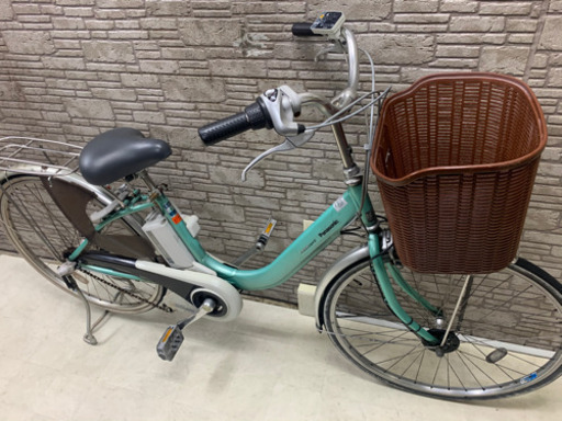 新生活応援SALE 東京23区配達無料　新基準 Panasonic パナソニック ビビライトU  6.6Ah リチウム 電動自転車☆中古☆パナ☆26インチ