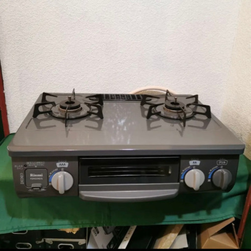 □リンナイ ガステーブル KGM33NDGL 都市ガス　ガスコンロ