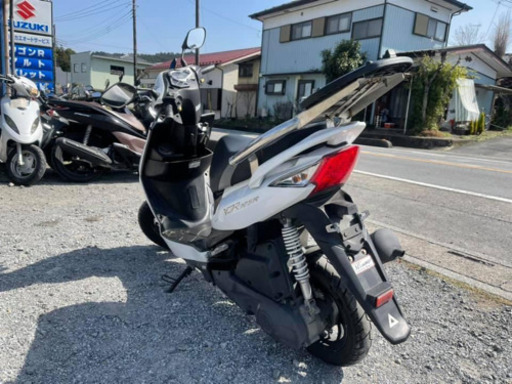KYMCO VJR125 バッテリー新品 タンデムバー！ 激安小型！ 走行テスト済み 通勤通学におすすめ♪ 関東圏内即日配送可能です！