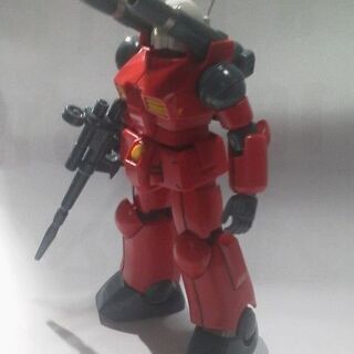 BANDAI HGUC 1/144 ガンキャノン 素組み 部分塗装 完成品の画像
