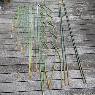 園芸支柱各種中古　土日で持っていってください