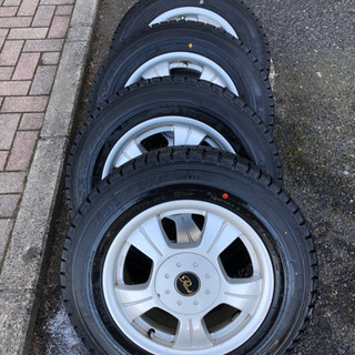 アルミ　タイヤ　バリ山の画像