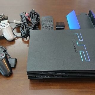 PS2本体⁺コントローラ2⁺メモリーカード⁺スタンド⁺PS1メモ...