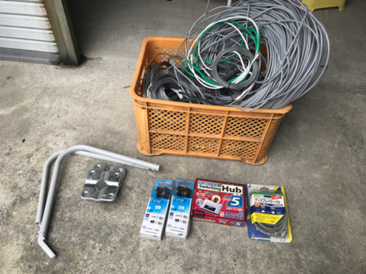 画像で見れる商品全てです、カゴも含みます