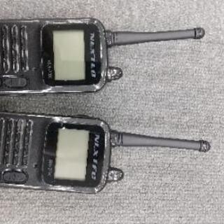 【値下げ】トランシーバー NX-20X 特定小電力 車など 資格不要の画像