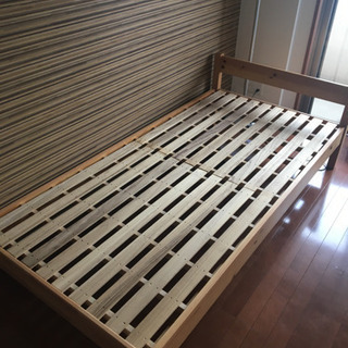 無印　シングルベッド　本日20日限定